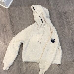 Tommy Hilfiger Cream Teddy Jacket